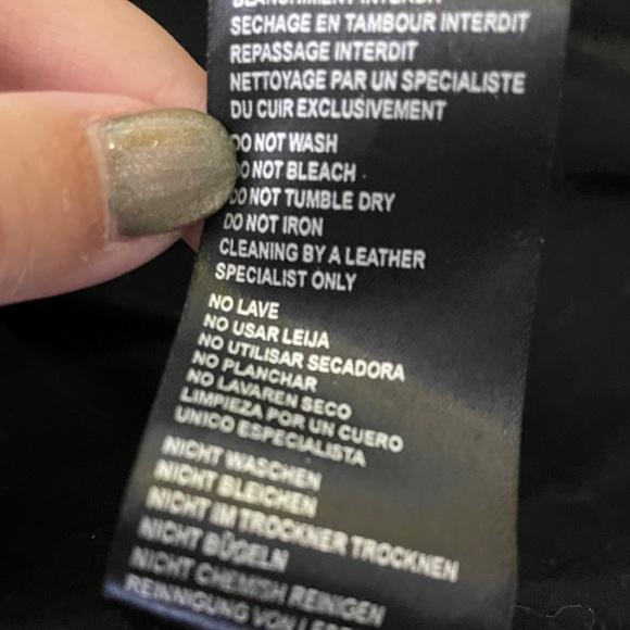 Maje fitted leather jacket - Picture 7 of 7